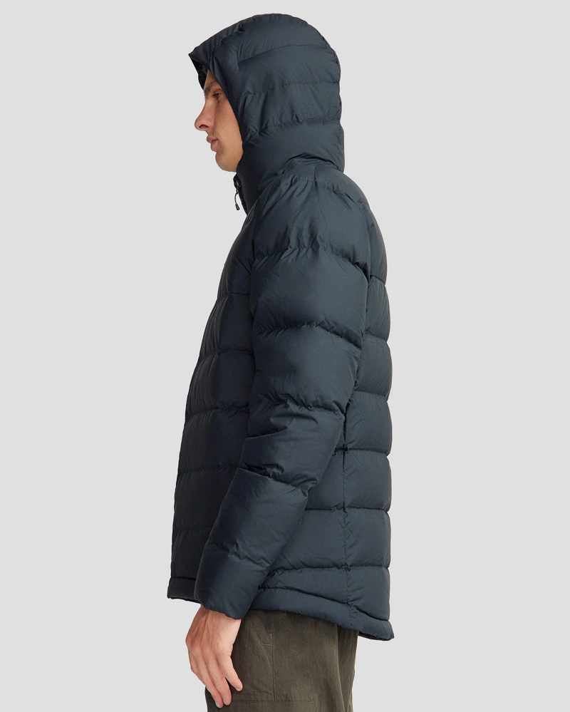 Kathmandu Men's Epiq Hooded Down Jacket V2 in Black-3