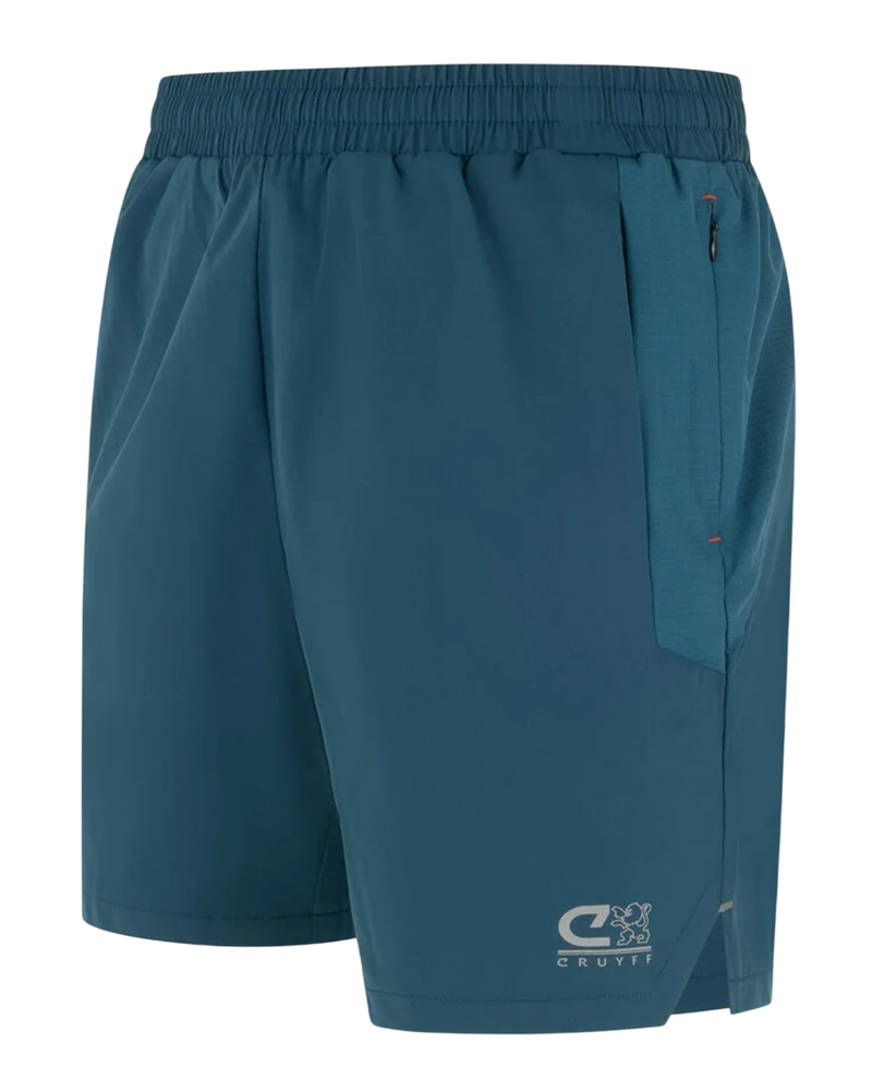 Cruyff Men's Flame Shorts in Teal