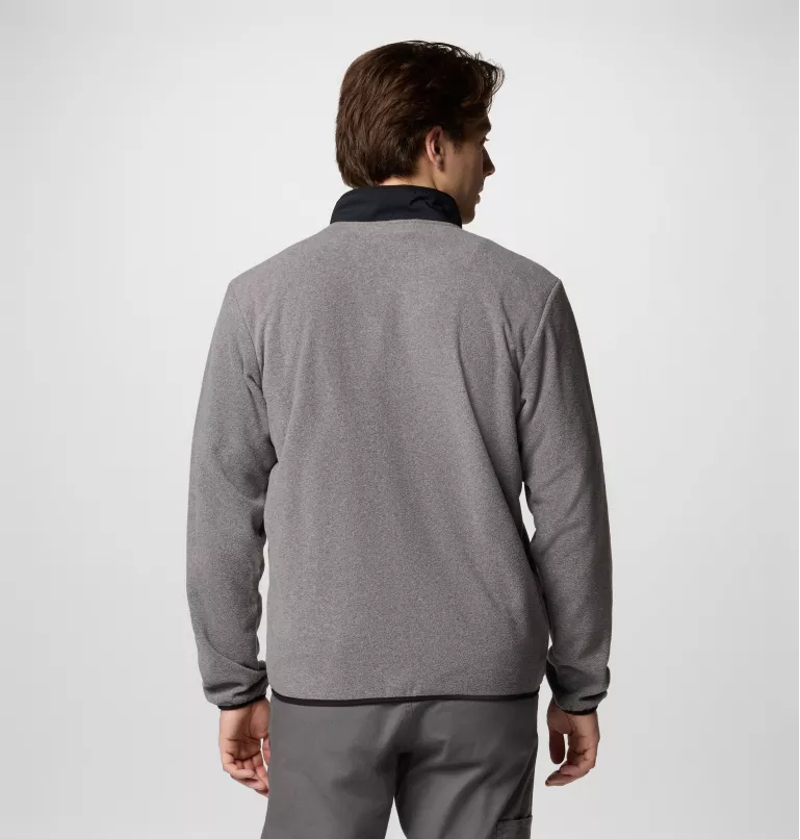 Columbia Men's Sequoia Grove Full-Zip Fleece in City Grey Heather-2