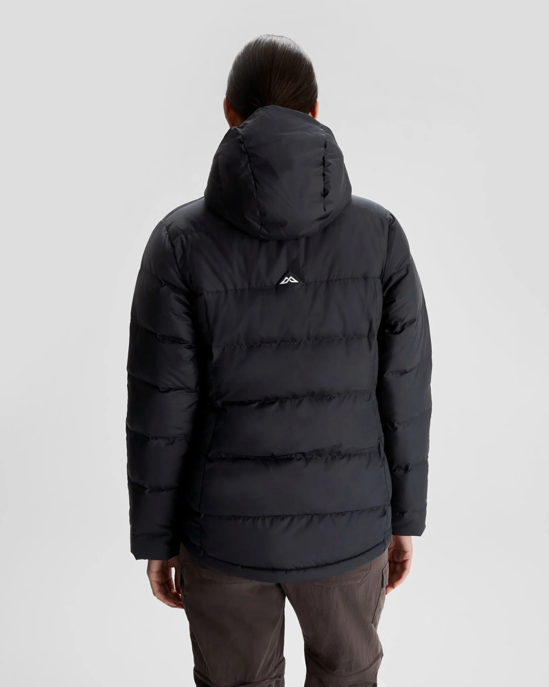Kathmandu Women's Epiq Hooded Down Jacket V in Black-7