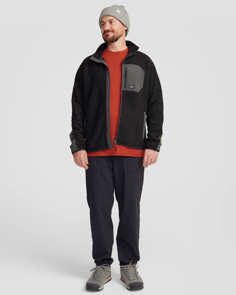 Kathmandu Co-Z High Pile Jacket V3 in Black Sting-4