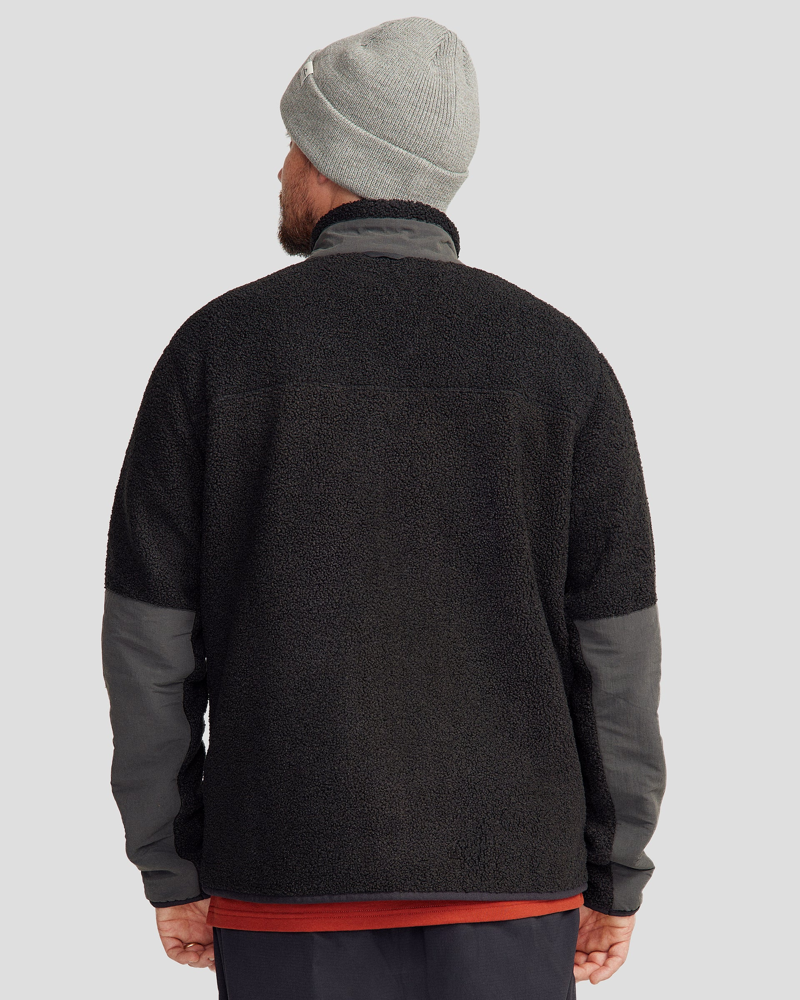 Kathmandu Co-Z High Pile Jacket V3 in Black Sting-3