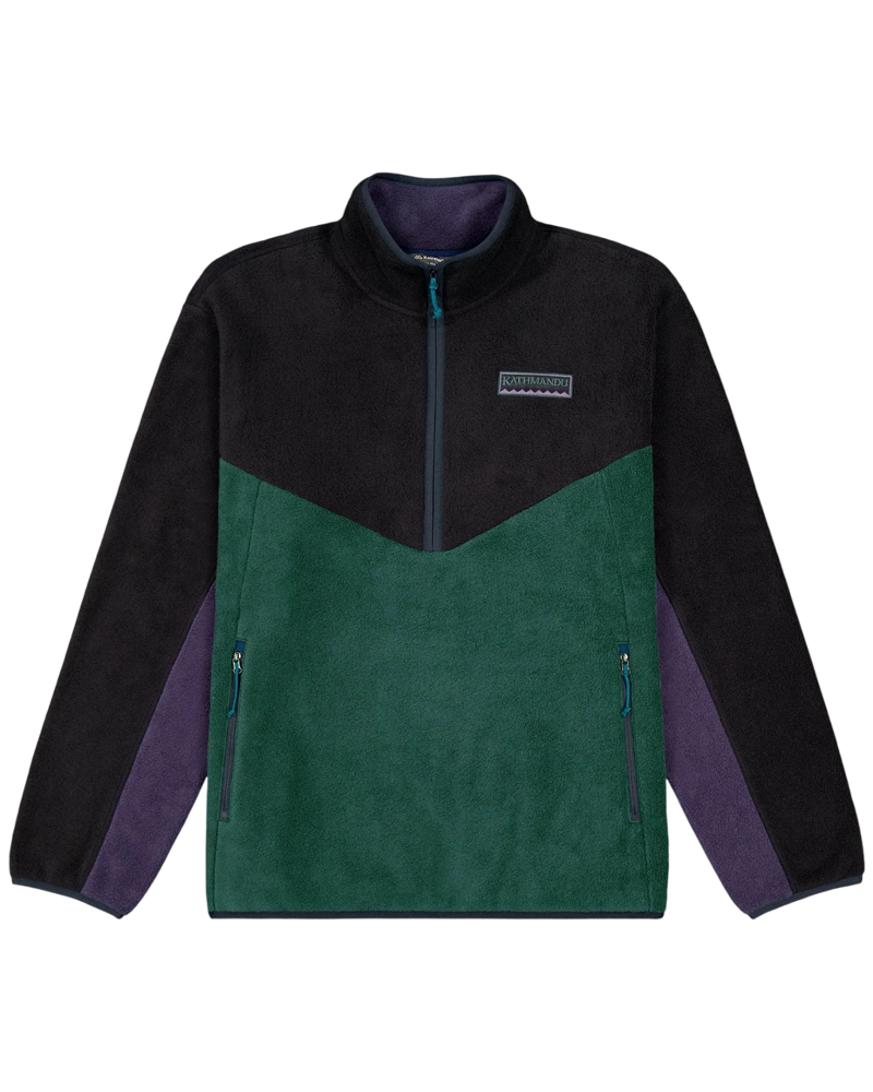 Kathmandu Men's Trailhead Fleece Heritage in Black Sting