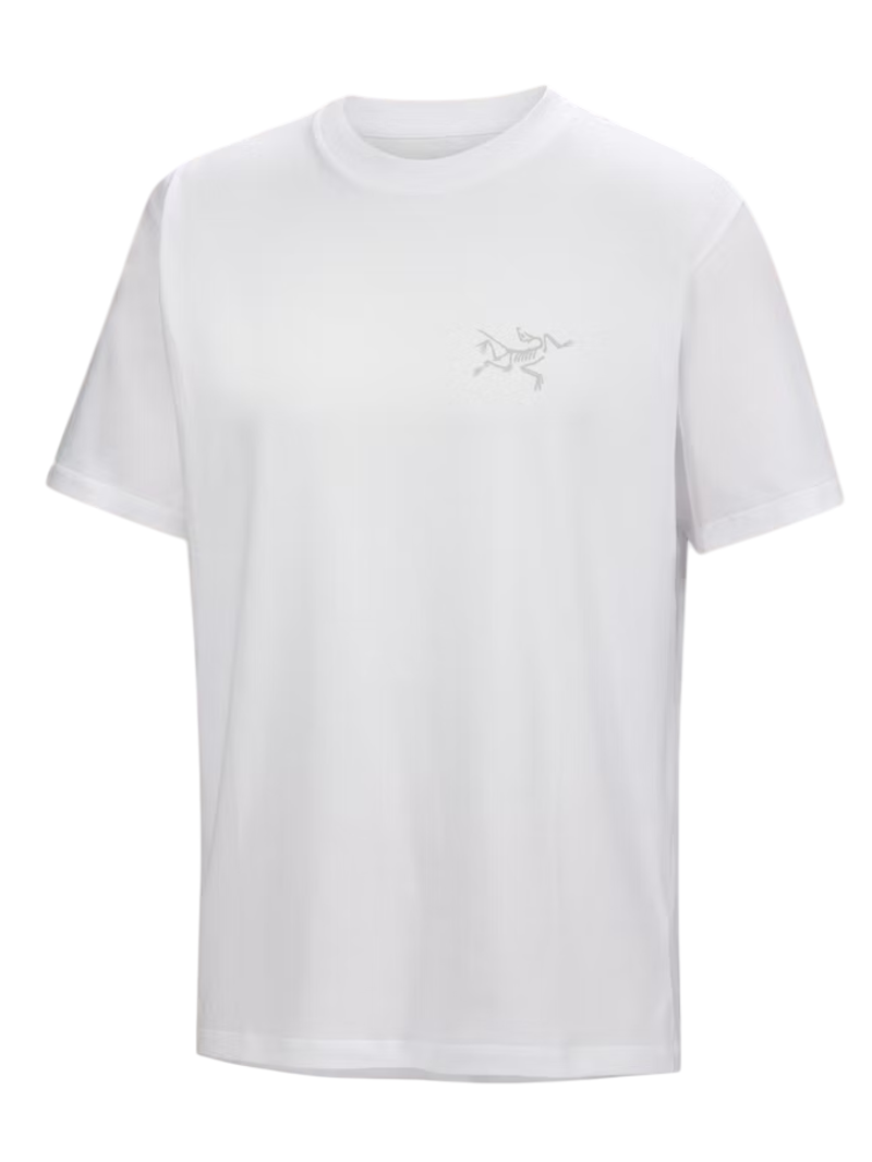 Arc'teryx Men's Kragg SL Cotton Tee in White Light