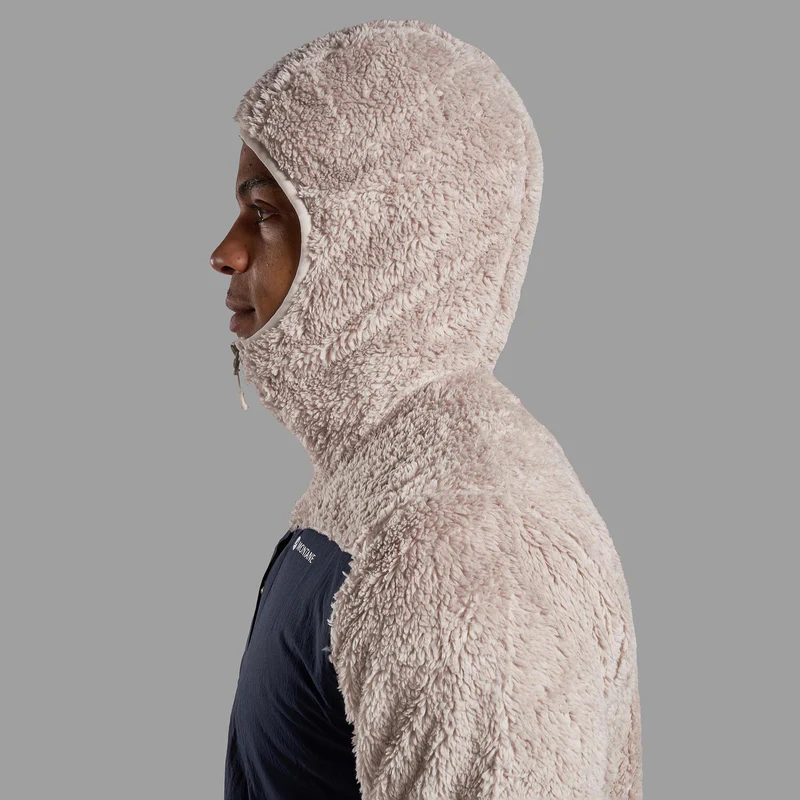 Montane Men's Caldus XT Hooded Fleece Jacket in Oyster-3