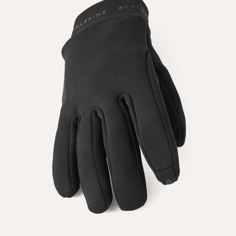 Sealskinz Acle Water Repellent Nanosealz Gloves in Black-1