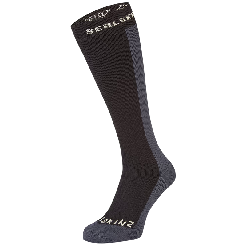 Worstead Waterproof Cold Weather Knee Length Sock in Black