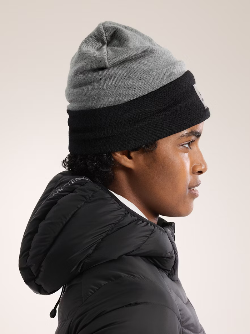 Arc'teryx Color Block Toque in Void/Black-3