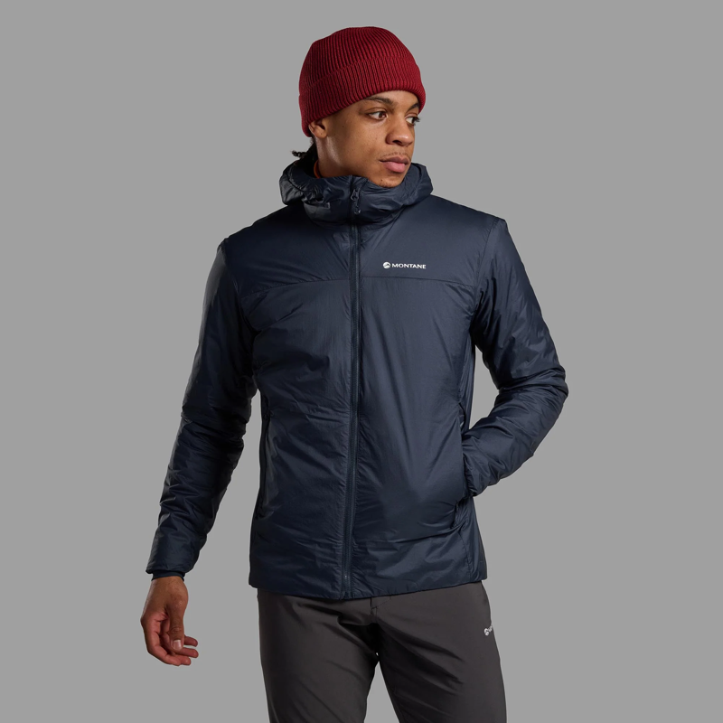 Montane Men's Fortes Lite Hoodie in Eclipse Blue-1