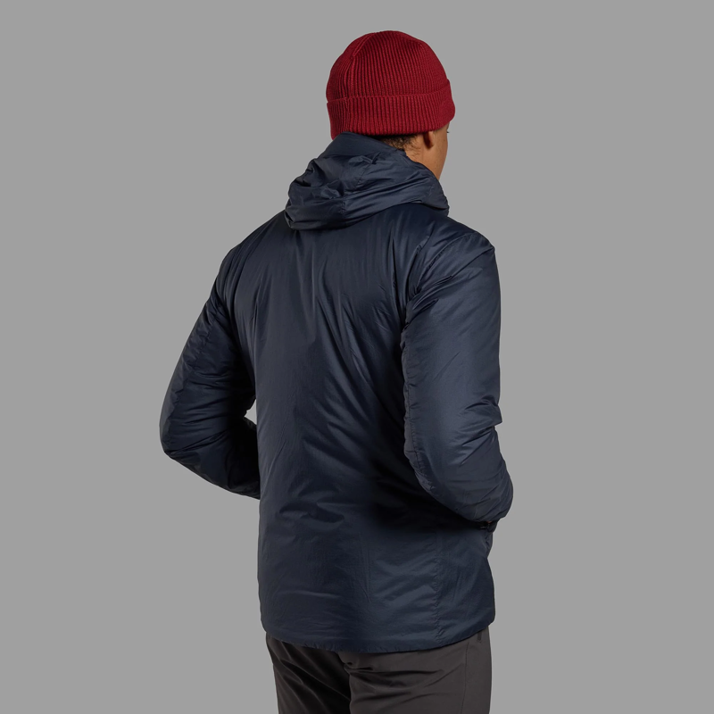 Montane Men's Fortes Lite Hoodie in Eclipse Blue-2