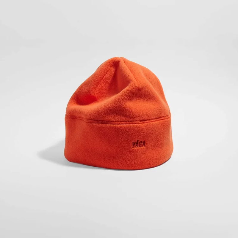Vaga Fleece Beanie in Bowland Orange-3