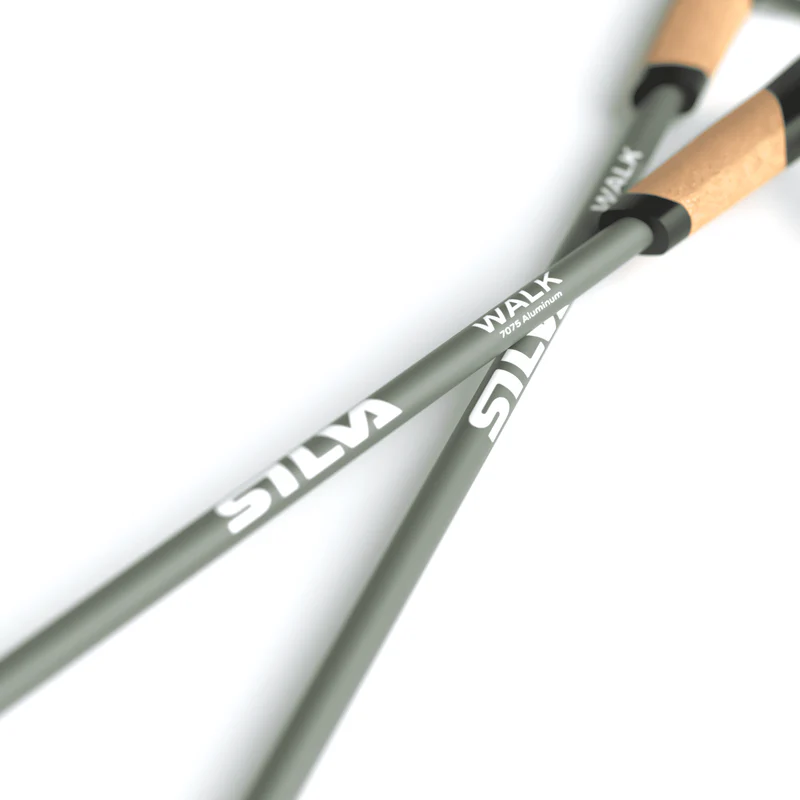 Silva Walking Poles in Aluminium Cork-1