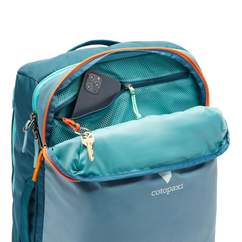 Cotopaxi Allpa 42L Travel Pack in Blue Spruce/Abyss-2