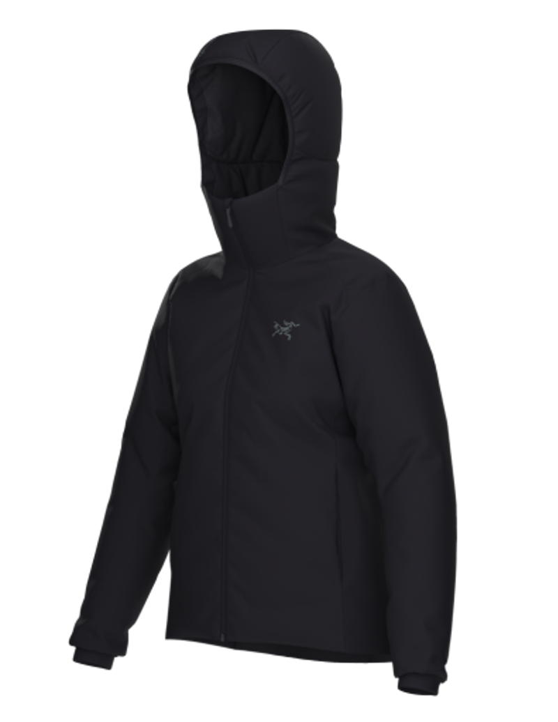 Arc'teryx Women's Atom Hoody in Black-1