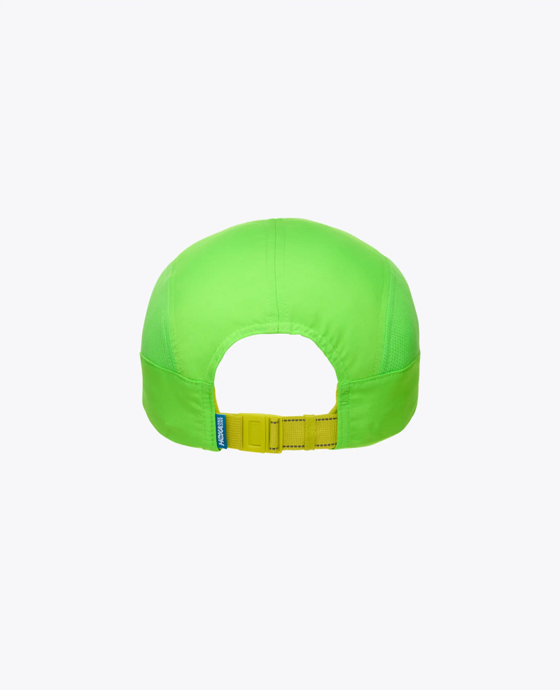 Hoka Run Hat in Neon Green-3