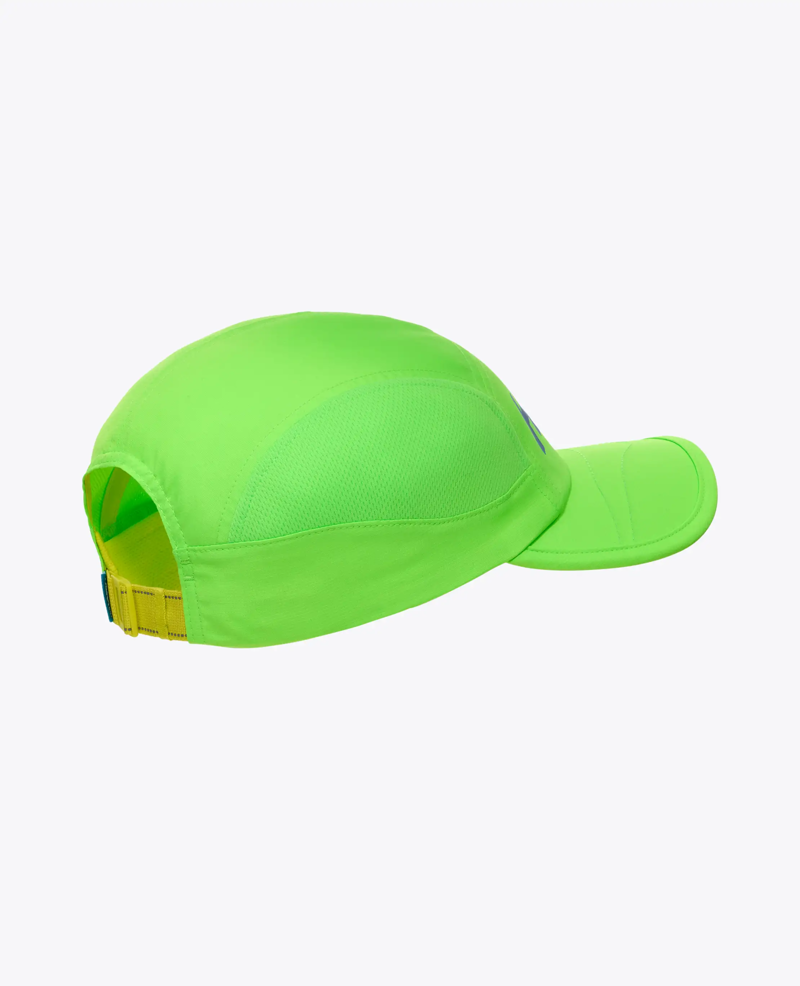 Hoka Run Hat in Neon Green-2