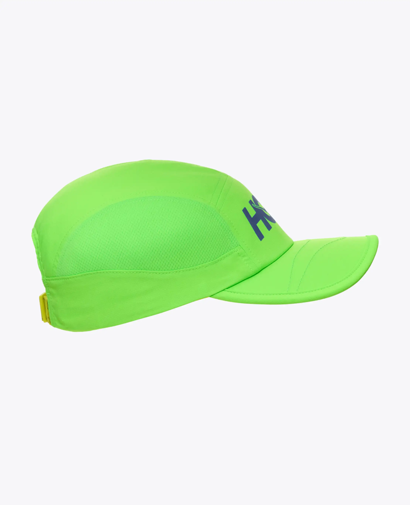 Hoka Run Hat in Neon Green-1
