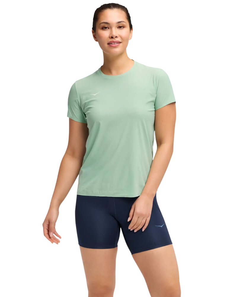 Hoka Women's Airolite 2.0 Tee in Jadeite