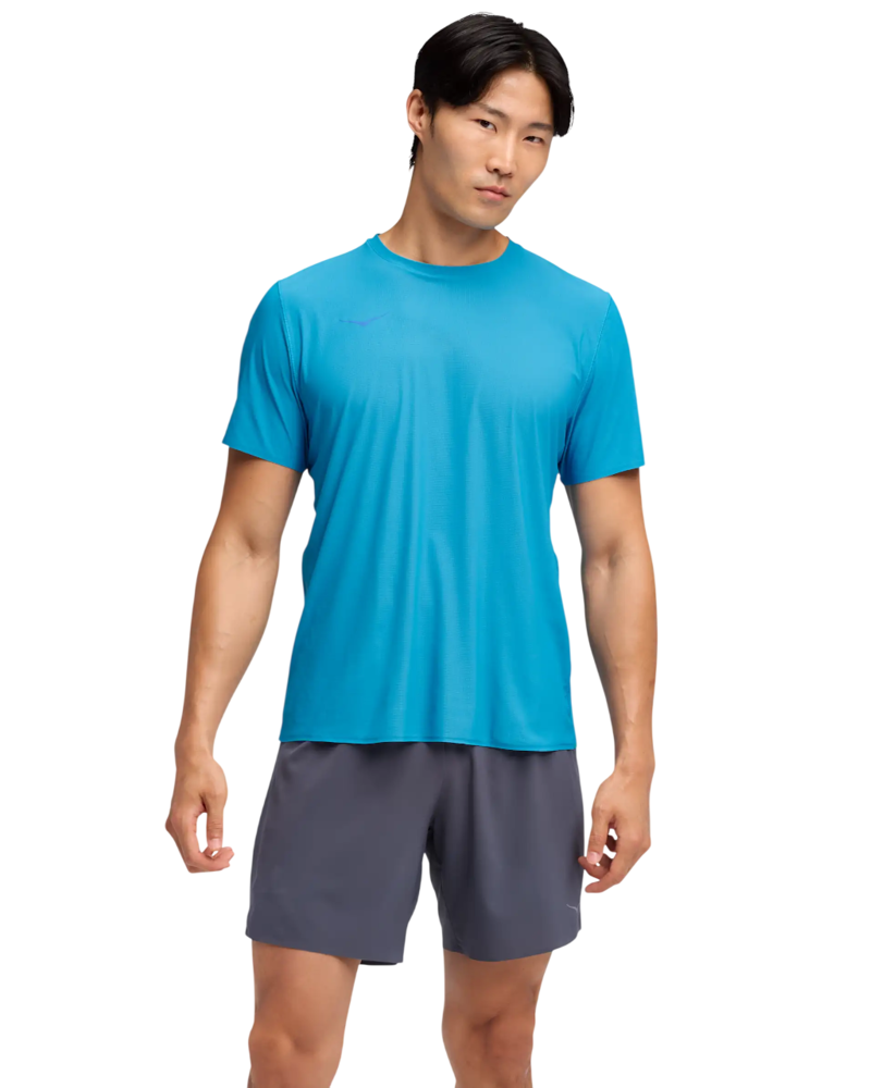 Hoka Men's Airolite 2.0 Tee in Hoka Blue