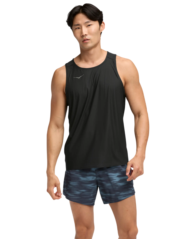 Hoka Men's Airolite 2.0 Tank in Black