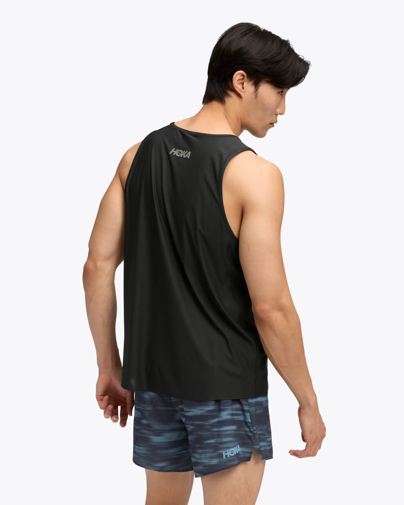 Hoka Men's Airolite 2.0 Tank in Black-1