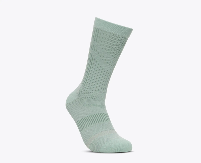 Hoka Men's Trail Run Crew Socks in Sage-3