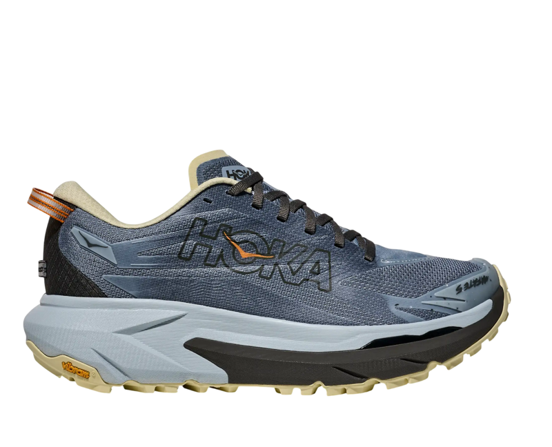 Hoka Men's Mafate 5 in Mineral Blue/Washed Blue