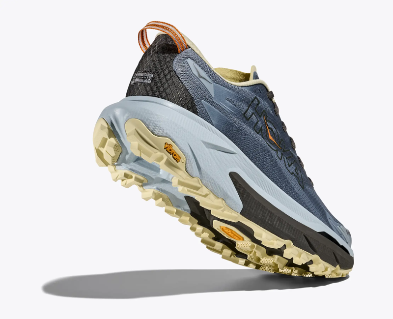Hoka Men's Mafate 5 in Mineral Blue/Washed Blue-4