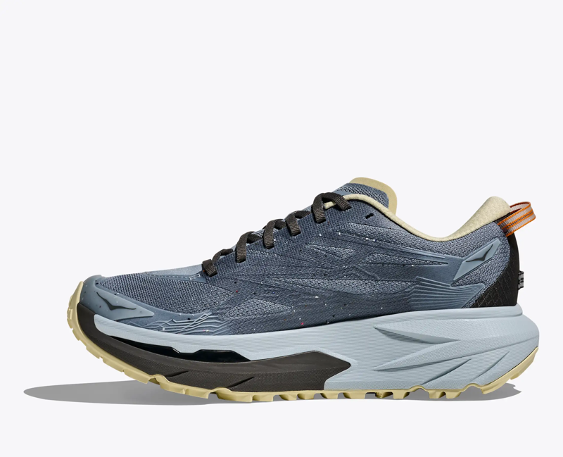 Hoka Men's Mafate 5 in Mineral Blue/Washed Blue-1