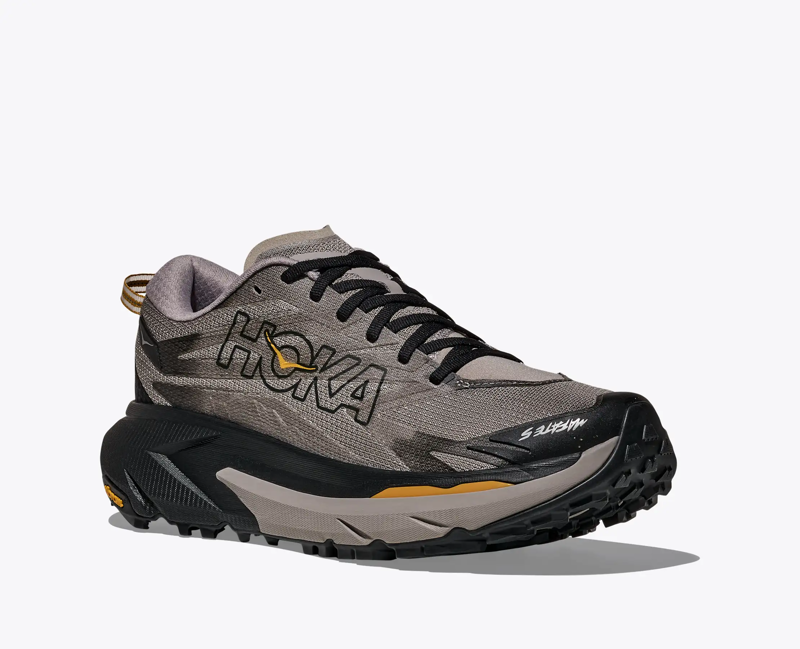Hoka Men's Mafate 5 in Cement/Black-2