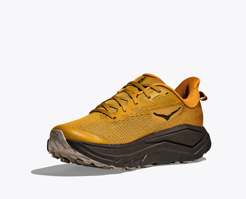 Hoka Men's Challenger 8 in Mustard Seed/Black-3