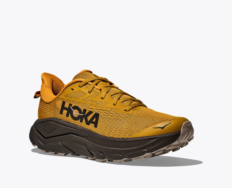 Hoka Men's Challenger 8 in Mustard Seed/Black-2