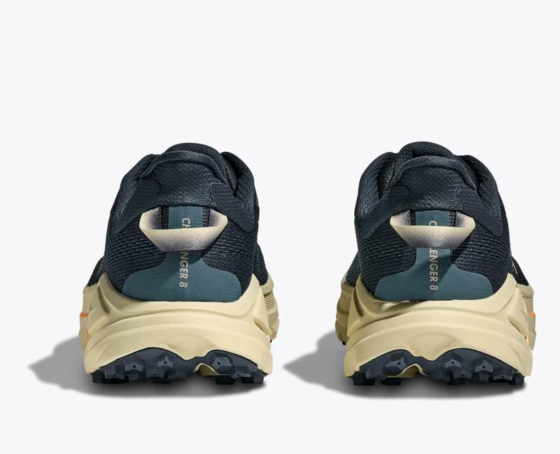 Hoka Men's Challenger 8 in Faded Navy/Pampass Grass-7