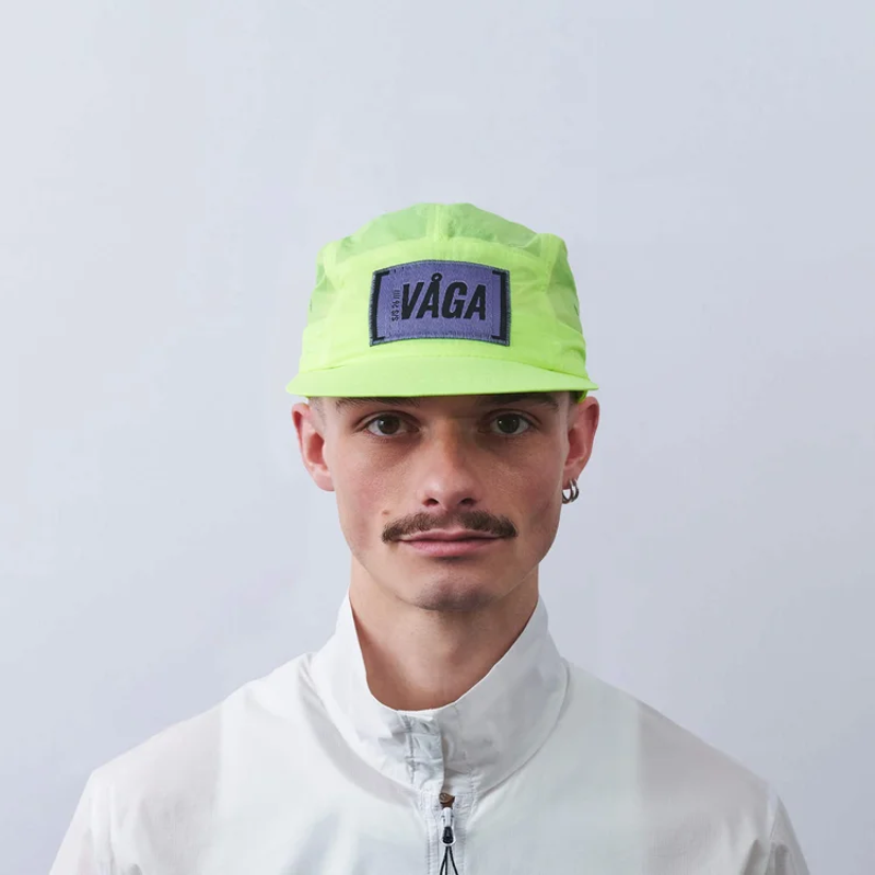 Vaga Feather Edge Cap in Neon Yellow-4
