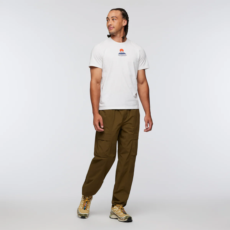 Cotopaxi Men's Mountain T-Shirt in White-6