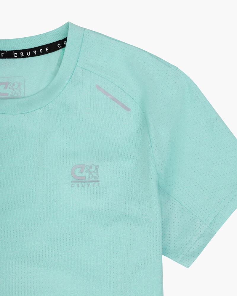 Cruyff Kid's Hydrogen Tee in Mint Green-3