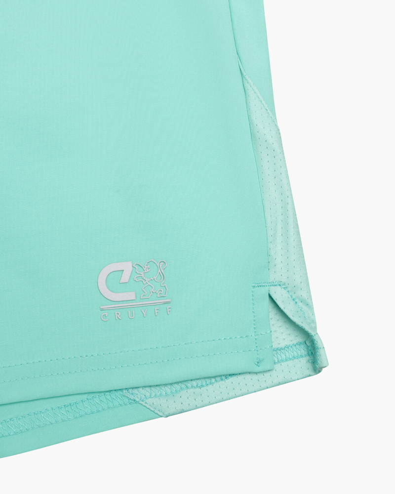 Cruyff Kid's Hydrogen Shorts in Mint Green-3