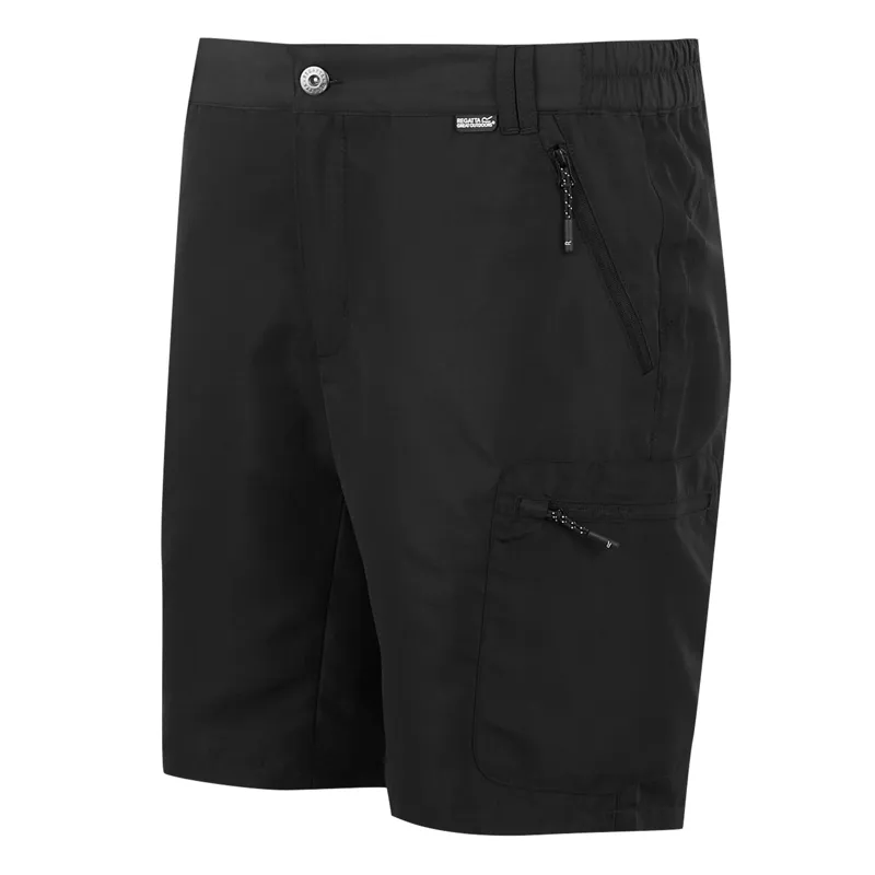 Regatta Men's Leesville III Walking Shorts in Black-1