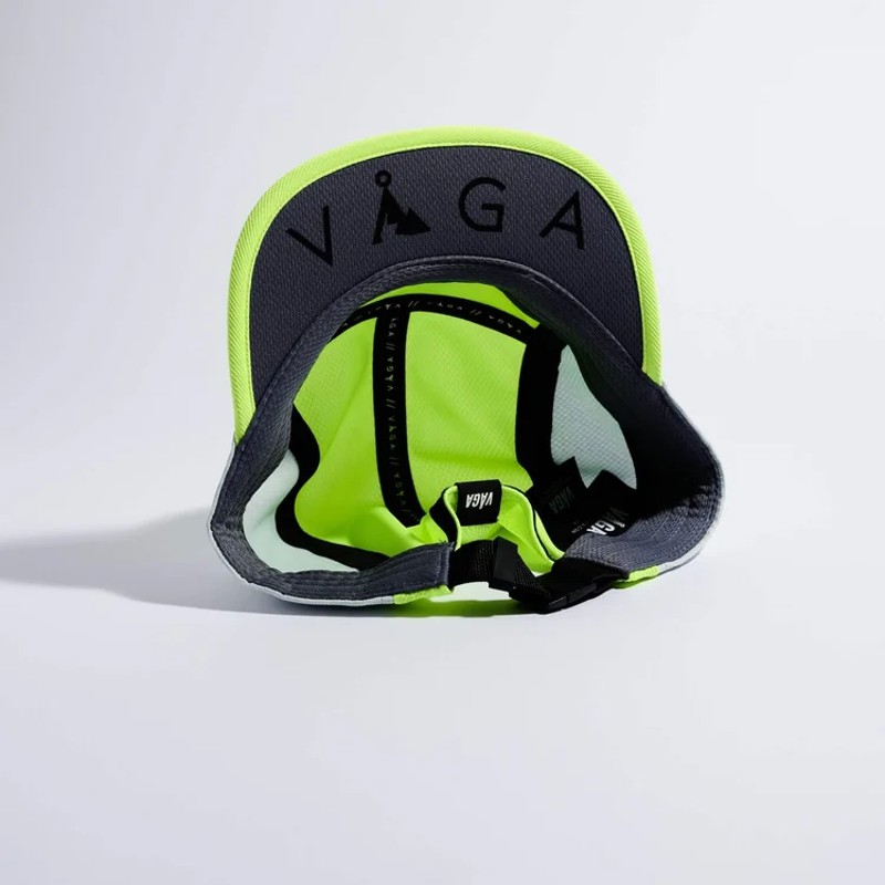 Vaga Club Cap in Mint/Neon Yellow-3