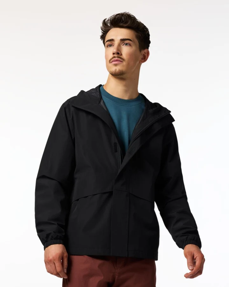 Cotopaxi Men's Rayu Rain Jacket in Black-1