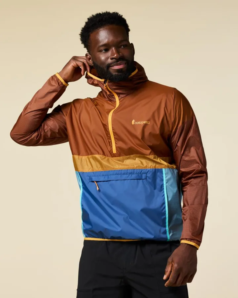 Cotopaxi Men's Teca Half-Zip Windbreaker in 1970-1
