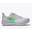 Hoka Men's Clifton 10 in Ash Grey/Neon Green