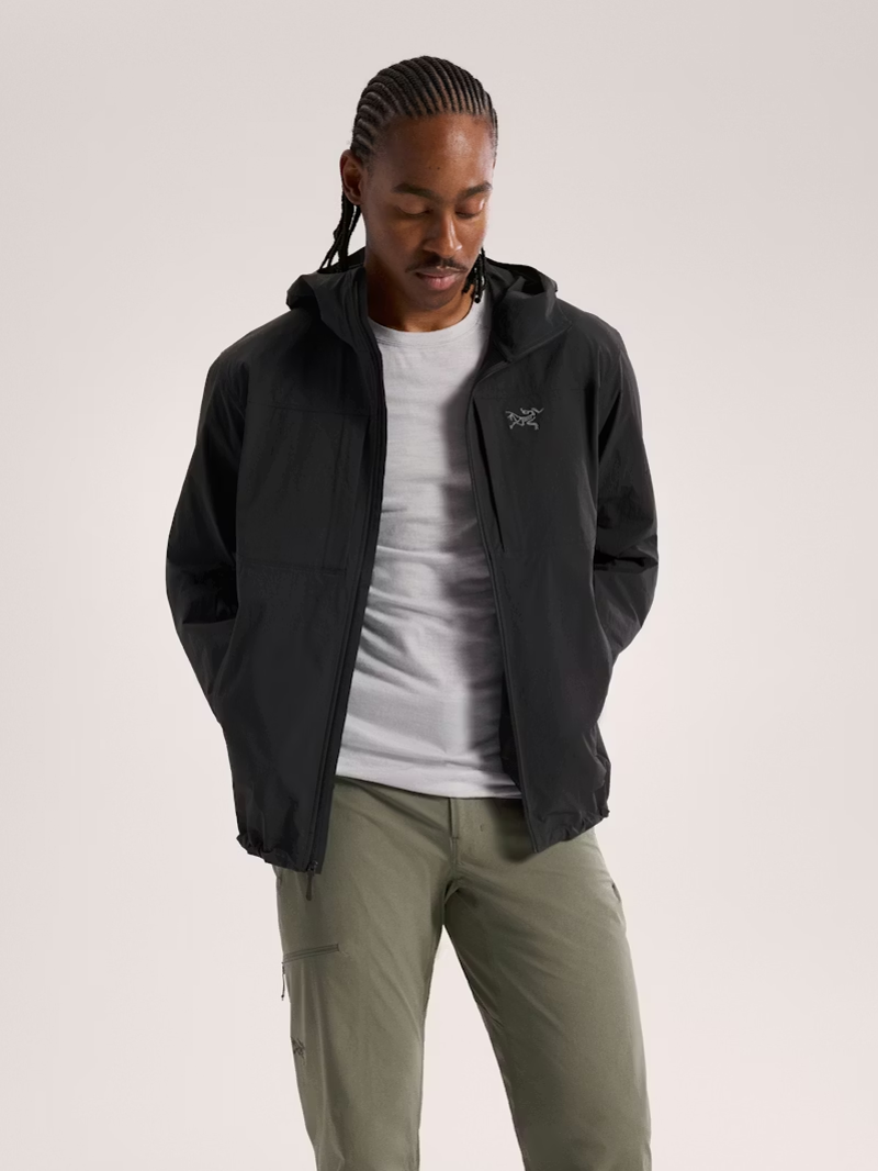 Arc'teryx Men's Gamma Lightweight Hoody in Black-5