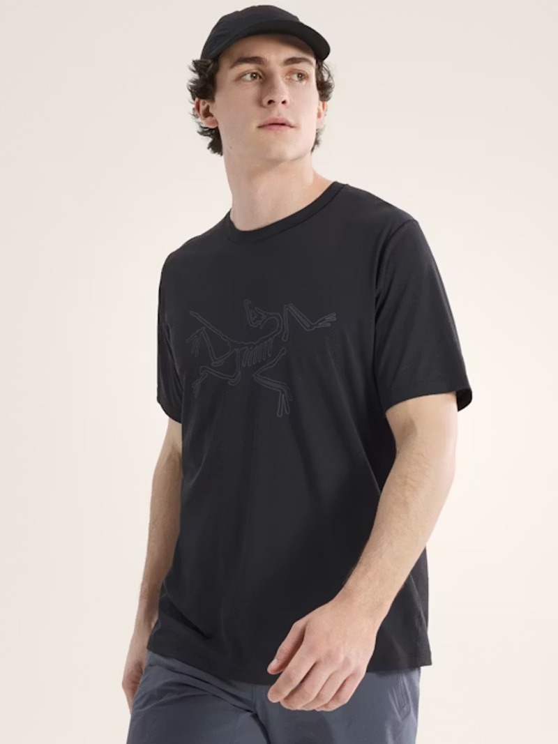 Arc'teryx Men's Cormac Logo Tee in Black-2
