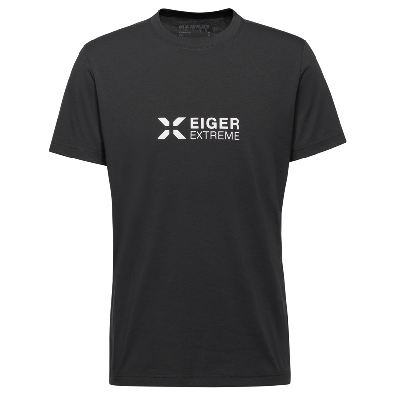 Mammut Men's Eiger Logo T-Shirt in Black
