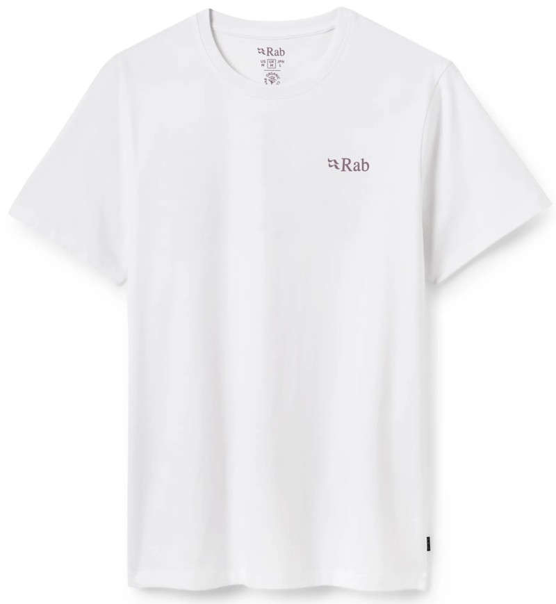 Rab Men's Stance Pitch Tee in White