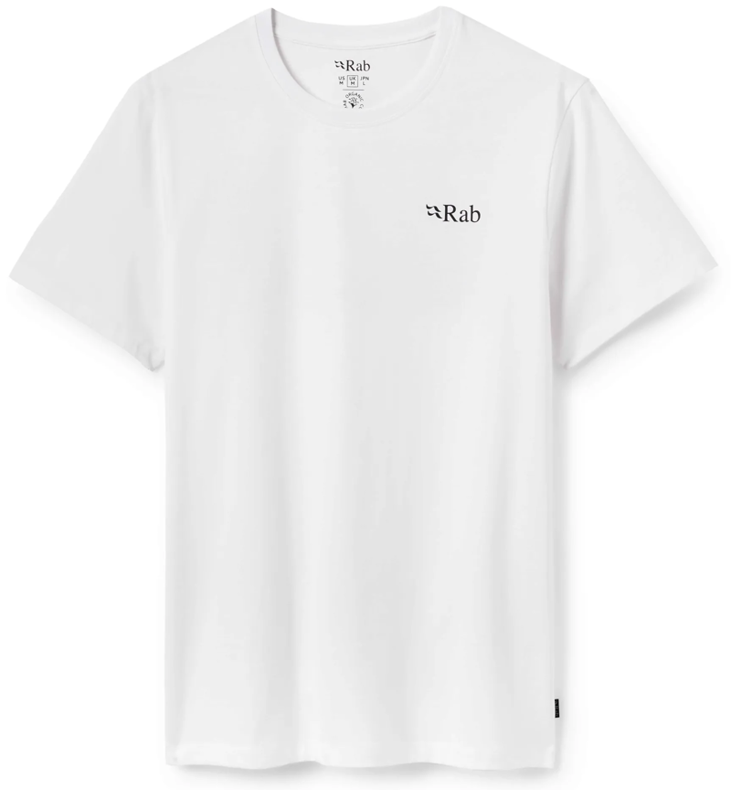 Rab Men's Stance Traverse Tee in White