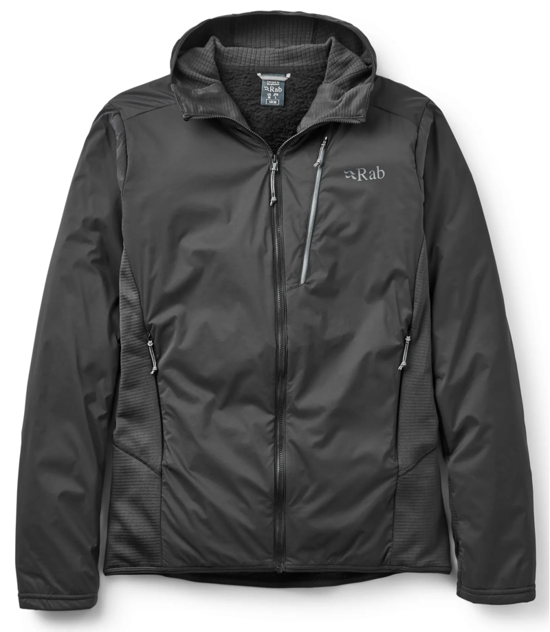 Rab Men's Ascendor Summit Hoody in Black