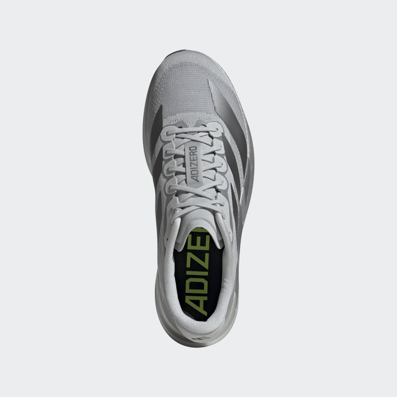 Adidas Men's Adizero Evo SL Shoes in Silver Metallic/Iron Metallic/Half Silver-4