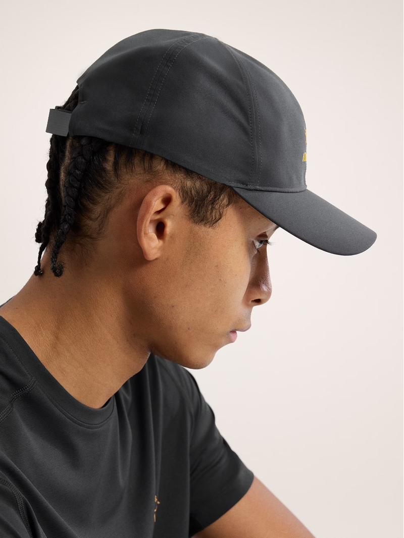 Arc'teryx Bird Word Cap in 24K Black-5